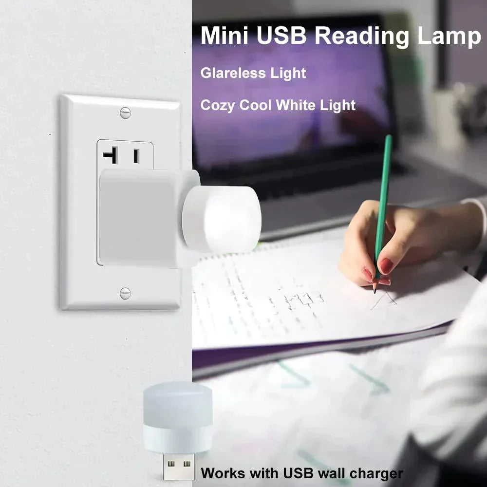 Pack Of 3 Portable Mini Usb Light